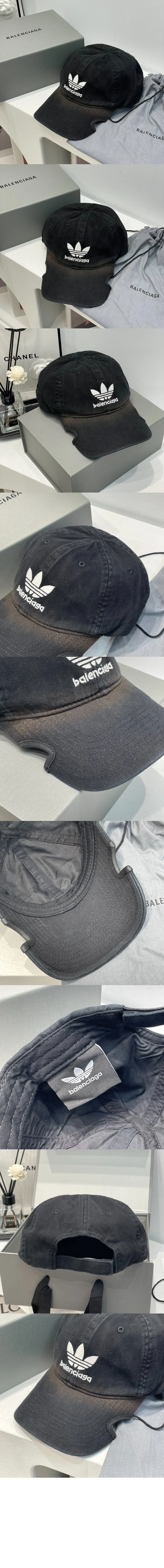 발렌시아가 로고 베이스볼 캡 723749