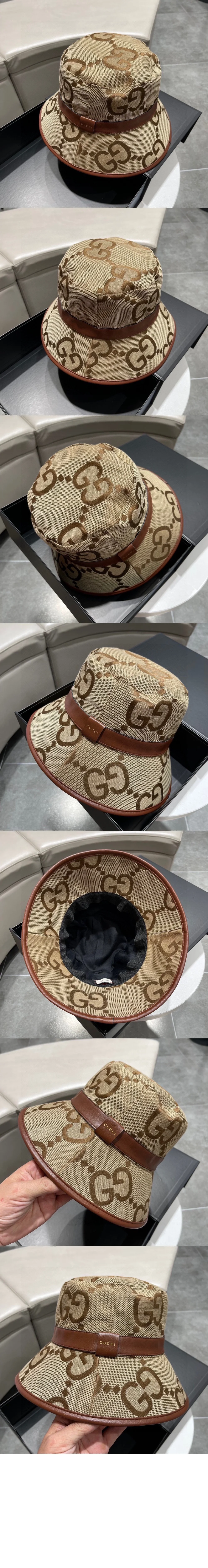 구찌 GG 캔버스 버킷햇 576392