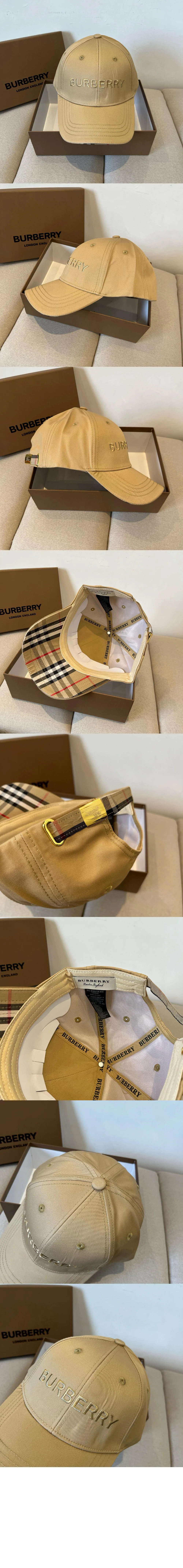 버버리 베이스볼 캡 86451554