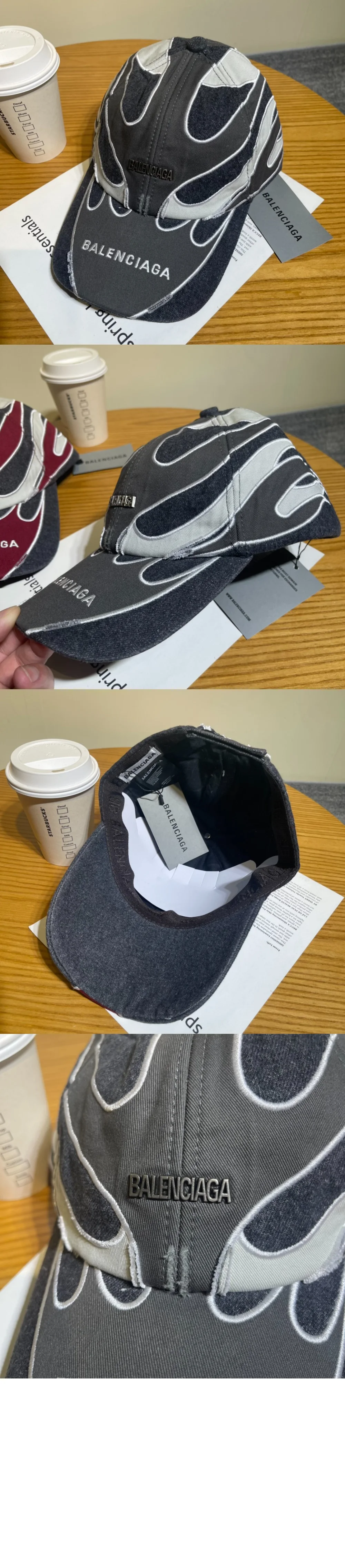 발렌시아가 베이스볼 캡 484235