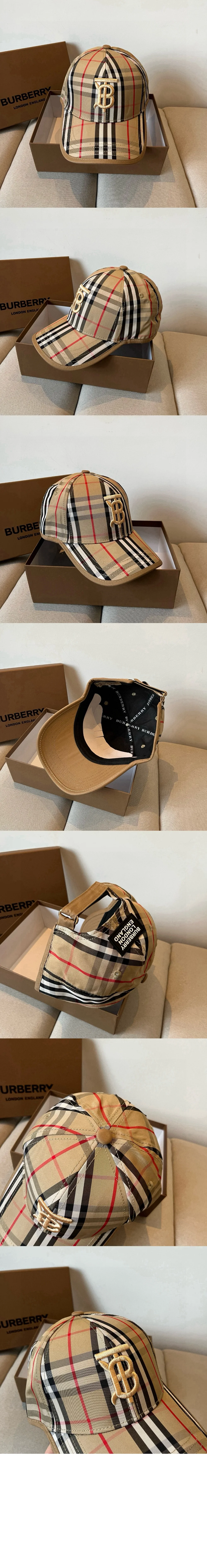버버리 베이스볼 캡 86554145