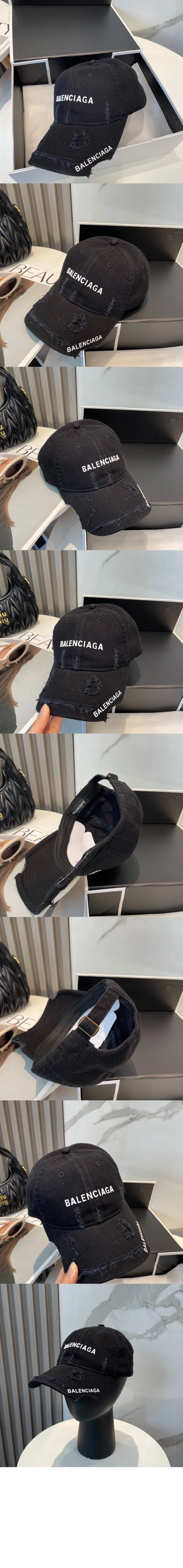 발렌시아가 베이스볼 캡 743673