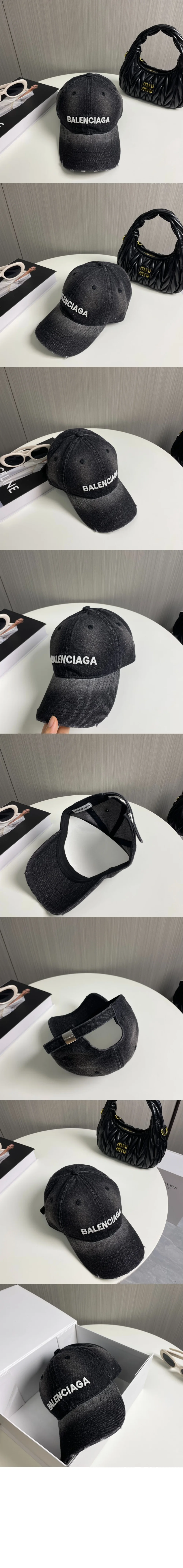 발렌시아가 베이스볼 캡 824414
