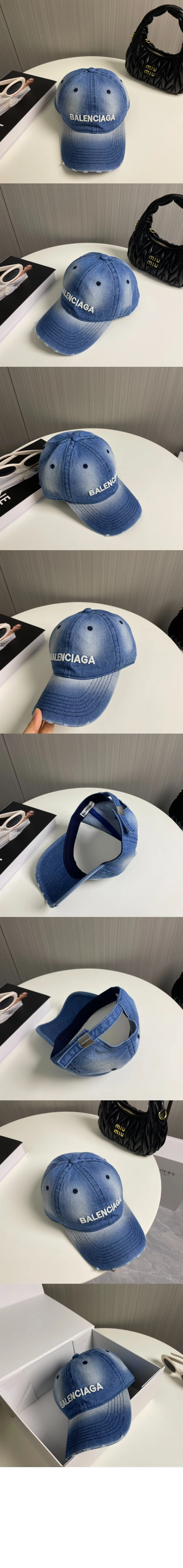 발렌시아가 베이스볼 캡 824414