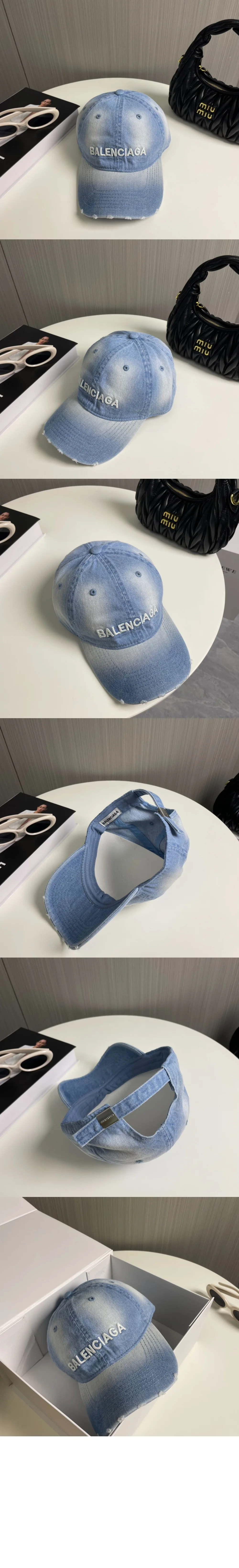 발렌시아가 베이스볼 캡 824414