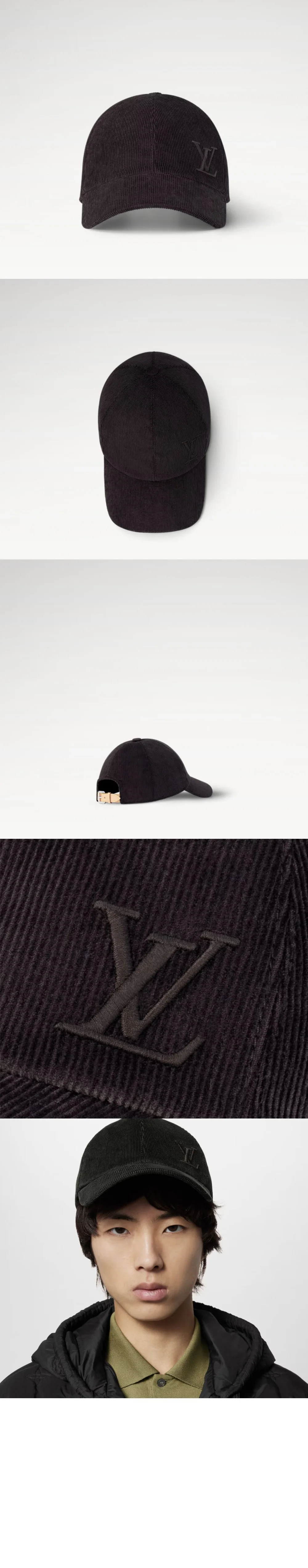 루이비통 코듀로이 모자 M7242M