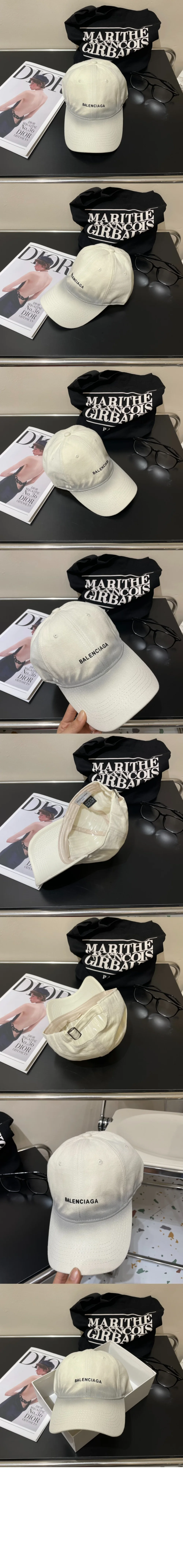 발렌시아가 베이스볼 캡 638725