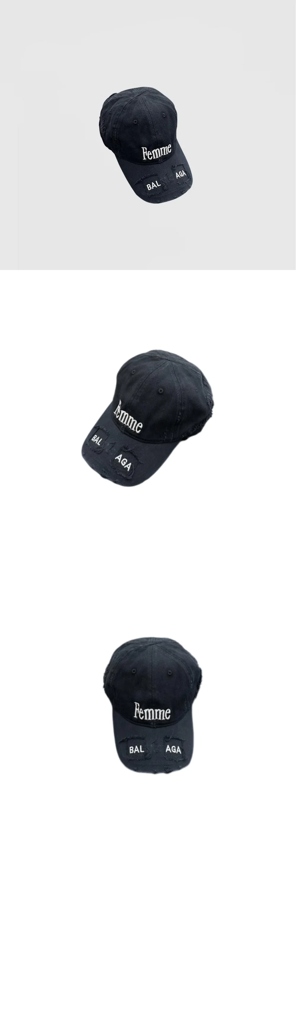 발렌시아가 베이스볼 캡 725337