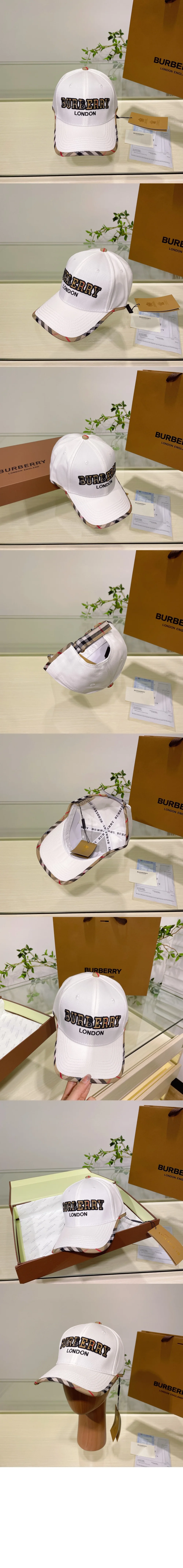 버버리 베이스볼 캡 8025462