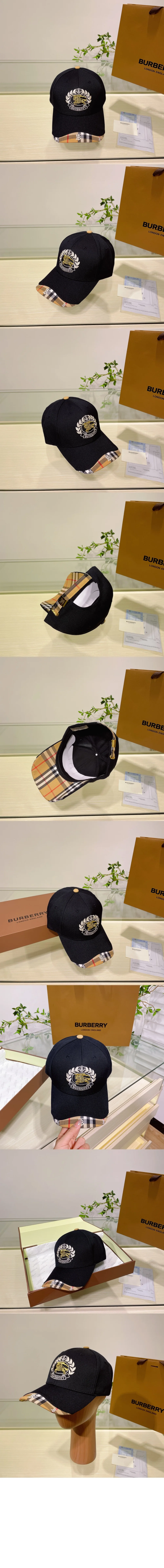 버버리 베이스볼 캡 8045315