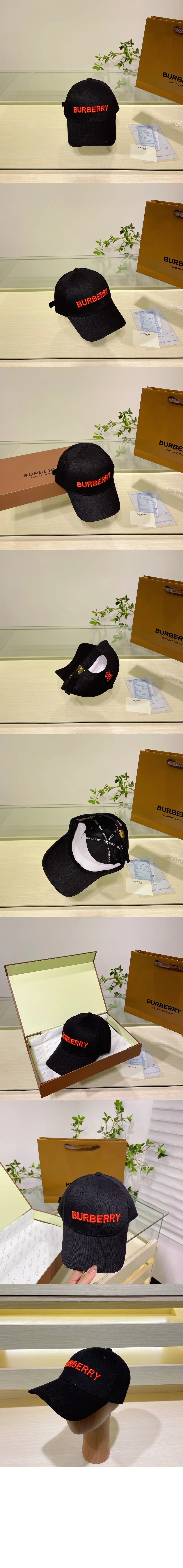 버버리 베이스볼 캡 8015339