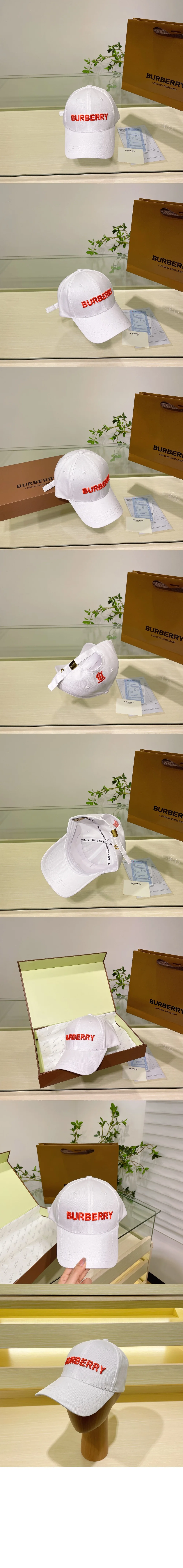 버버리 베이스볼 캡 8015339