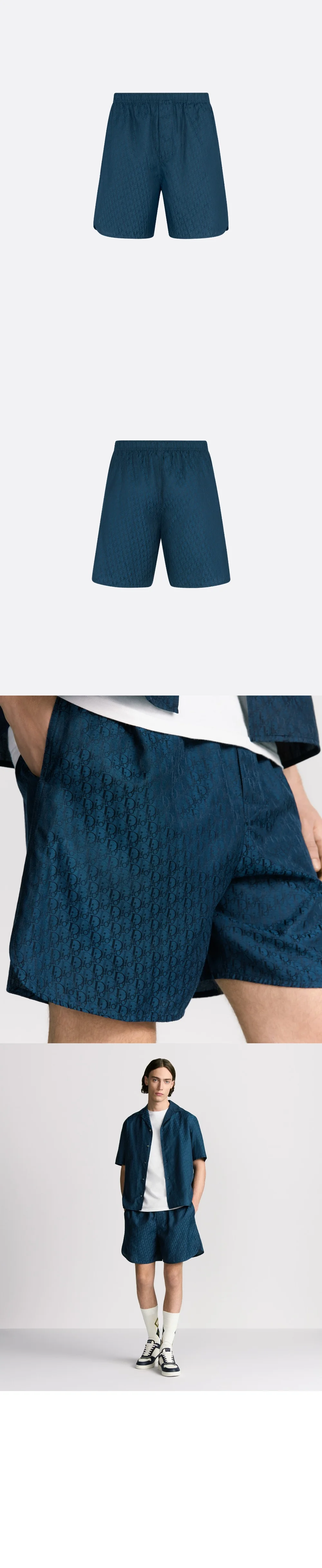 디올 Oblique 쇼츠 483C1
