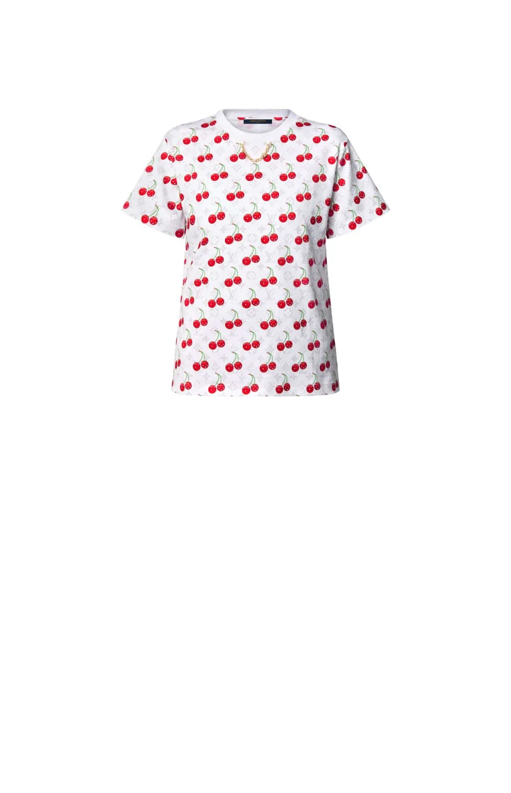 루이비통 LV x TM 체리 티셔츠 1AHJJ9