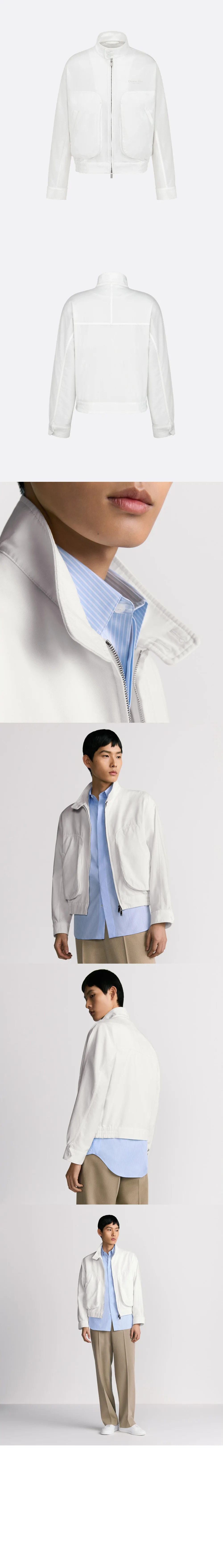 디올 Christian Dior Couture 블루종 재킷 593C4