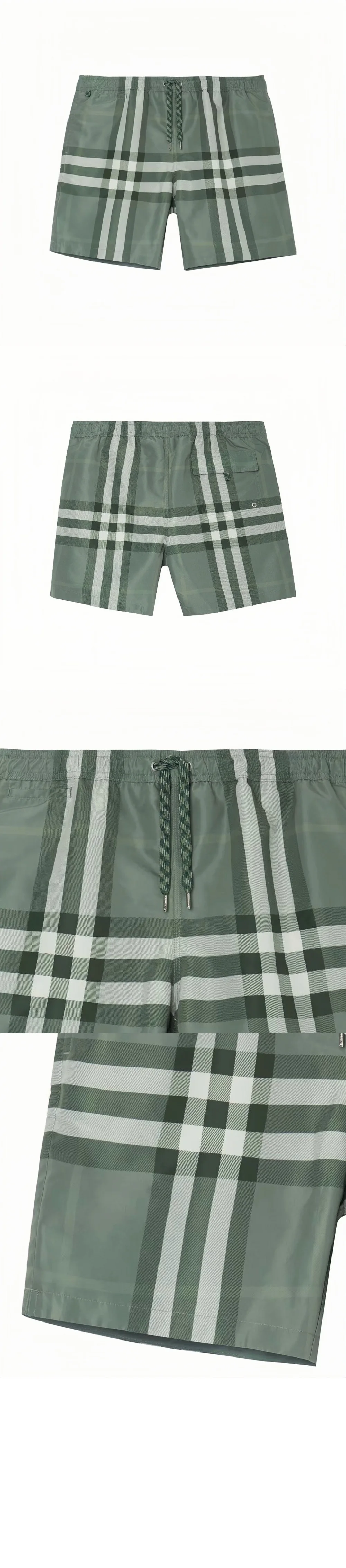 버버리 체크 쇼츠 80510781