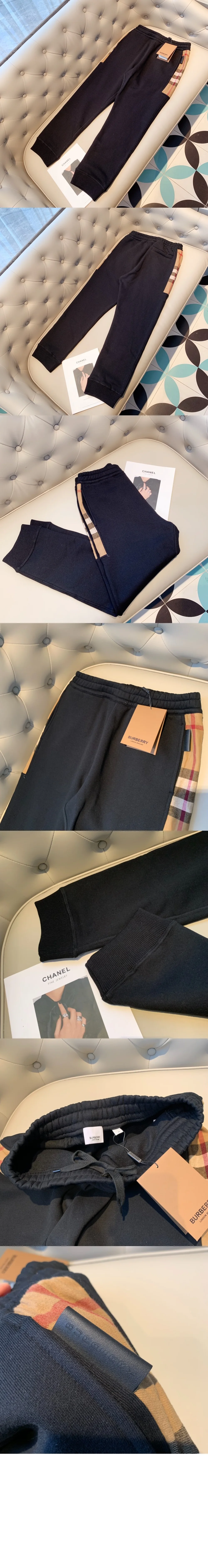 버버리 코튼 조깅 팬츠 80590661