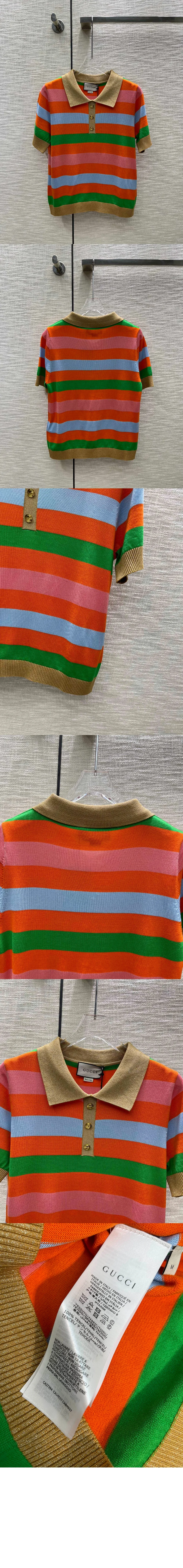 구찌 폴로 티셔츠 743158