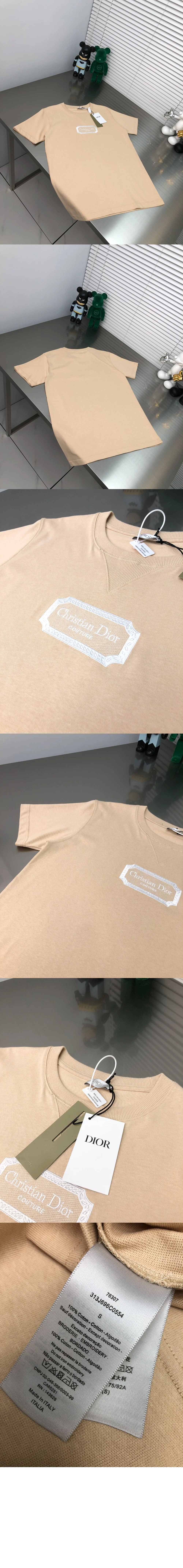 디올 캐주얼 핏 티셔츠 343J6