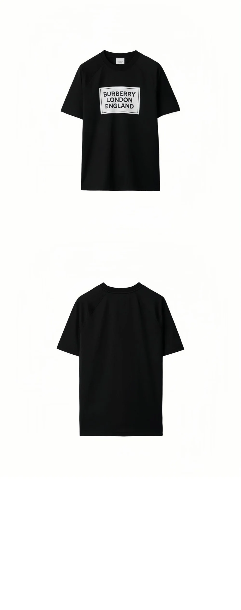 버버리 로고 라운드 티셔츠 80843481