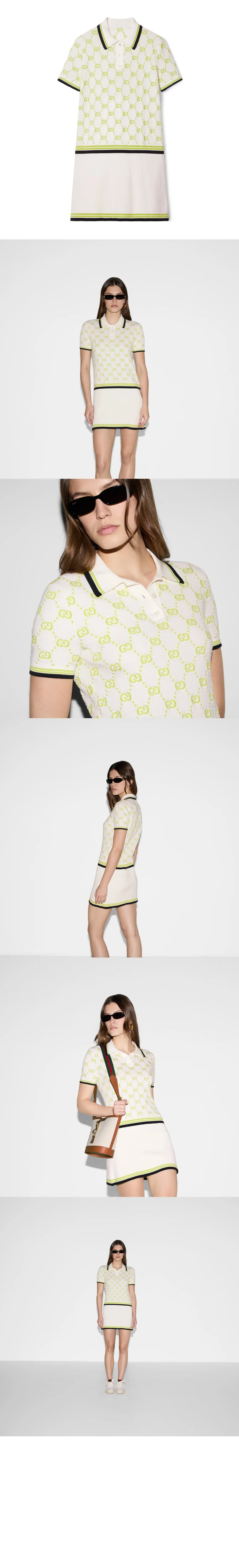 구찌 GG 자카드 니트 원피스 788764