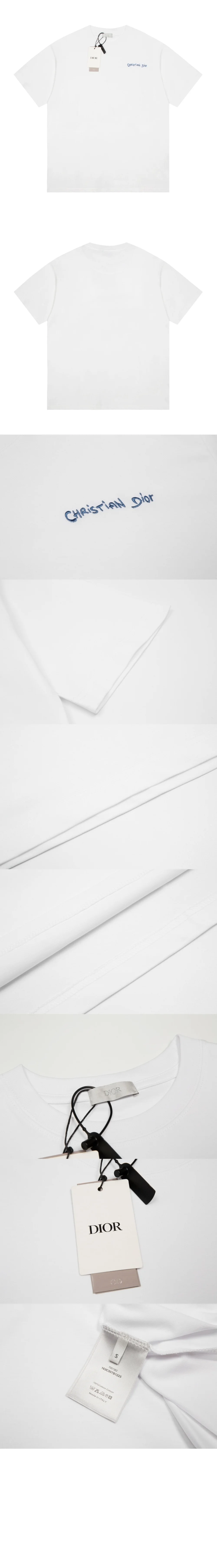 디올 티셔츠 캐주얼 핏 443J6