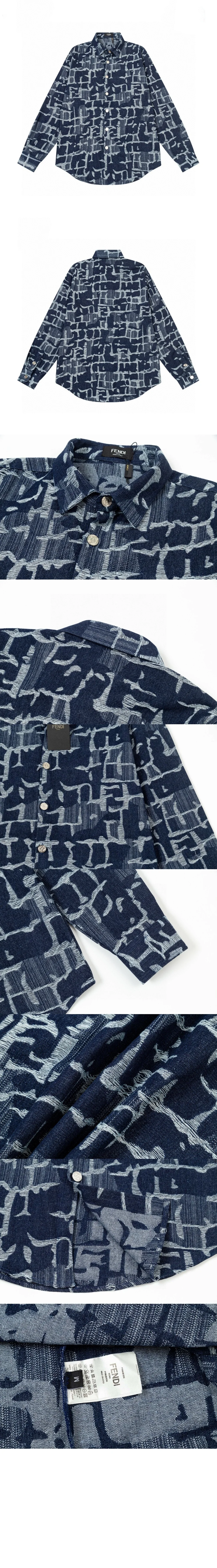 펜디 FF 청바진 재킷 FW1292