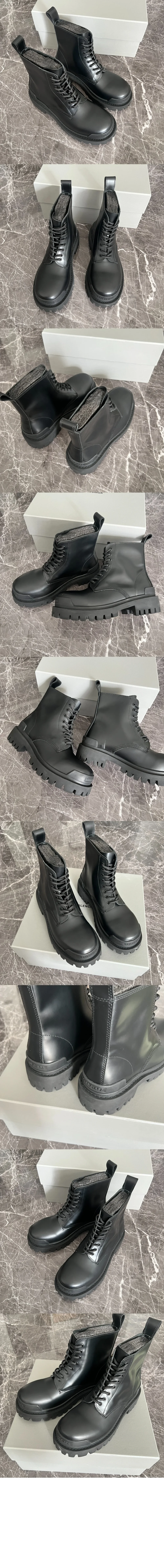 발렌시아가 STRIKE LACE-UP 부츠 589338