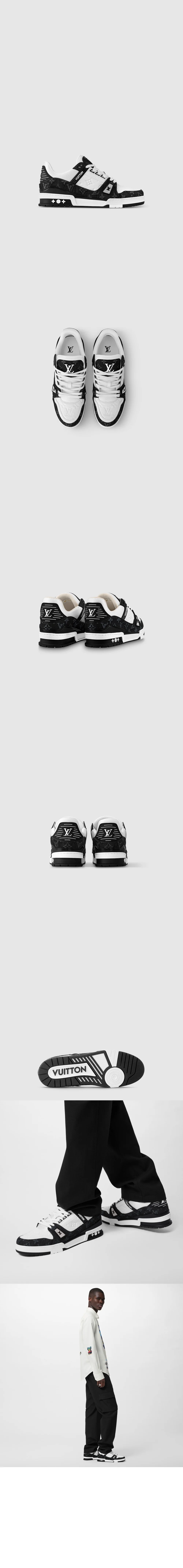 루이비통 LV 트레이너 스니커즈 1A9JG7