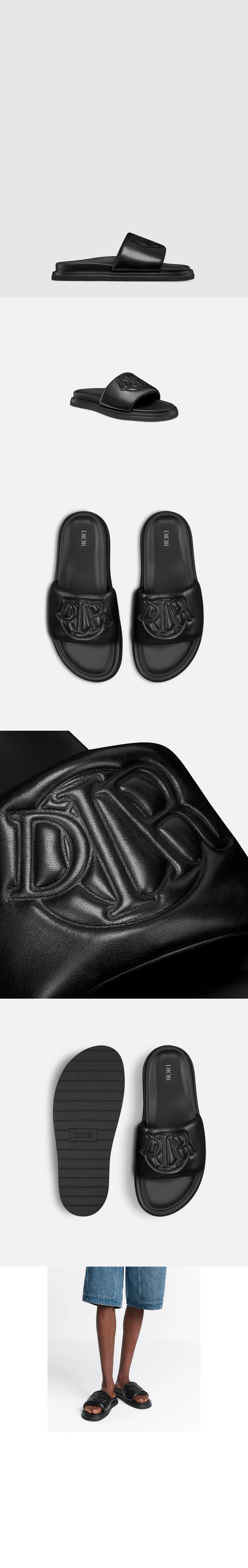 디올 Aqua 샌들 3SA14