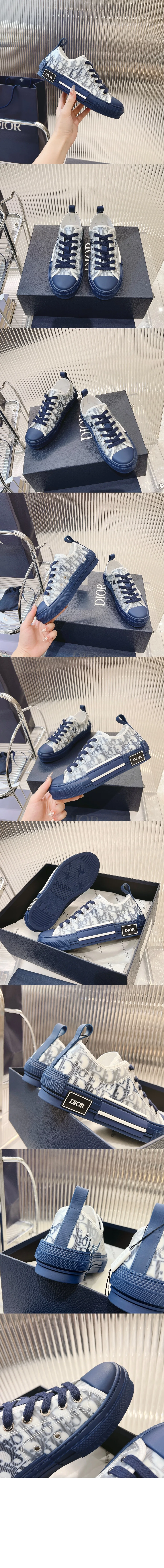 디올 B23 로우탑 스니커즈 3SN24