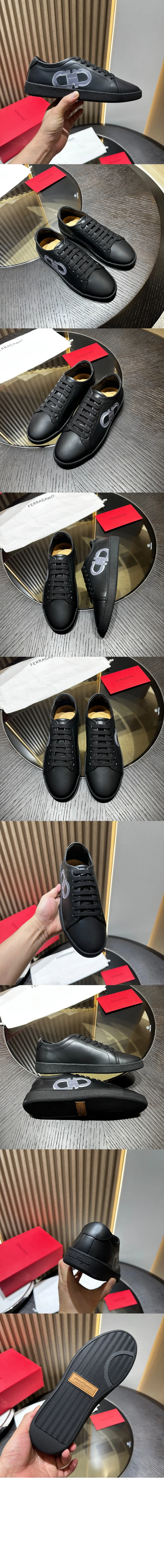 페레가모 더블 간치니 스니커즈 029835