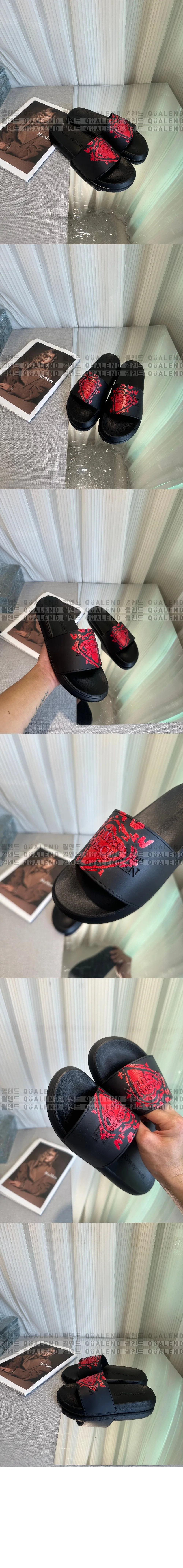 알렉산더 맥퀸 하트 로고 슬라이드 667807