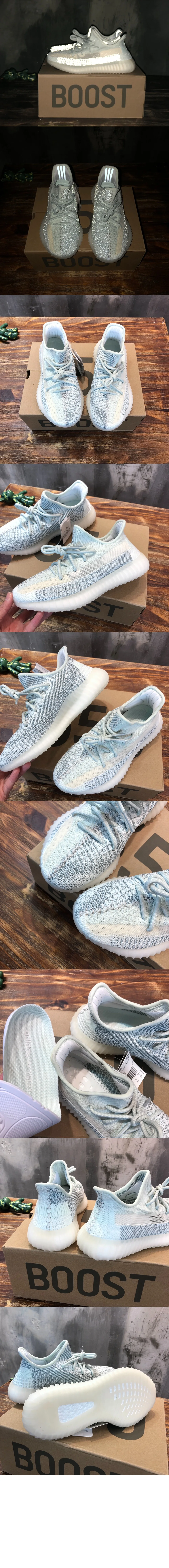 이지 350 V2 클라우드 화이트 리플렉티브 FW5317
