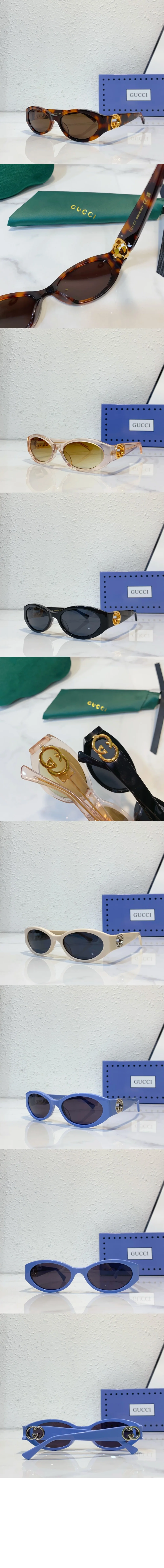 구찌 로우 노즈 브릿지 핏 선글라스 785566