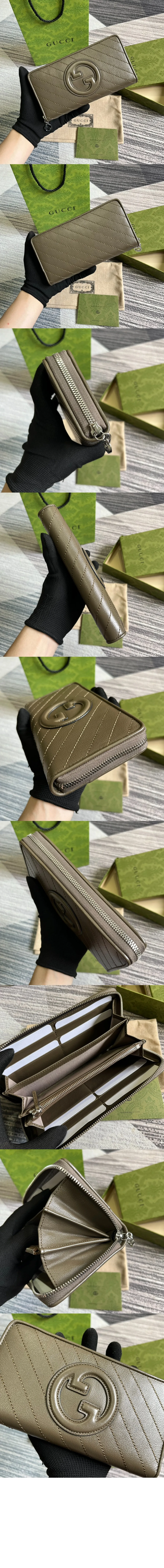 구찌 블론디 지퍼월렛 760312