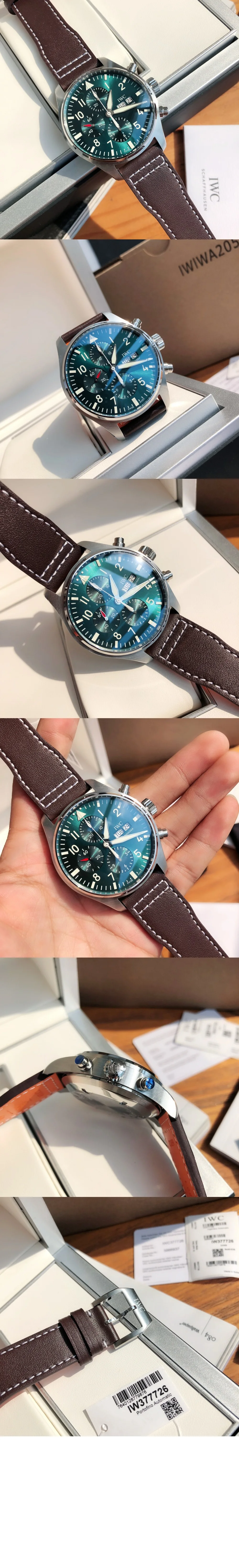 IWC 파일럿 워치 크로노그래프 43 IW377726